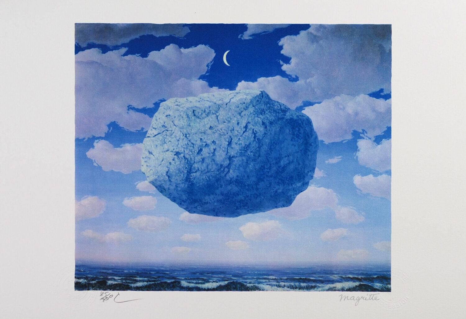Rene Magritte、Le Geant、海外版超希少レゾネ、新品額付 Rene Magritte、TOUS LES JOURS、海外版超希少レゾネ - メルカリ
