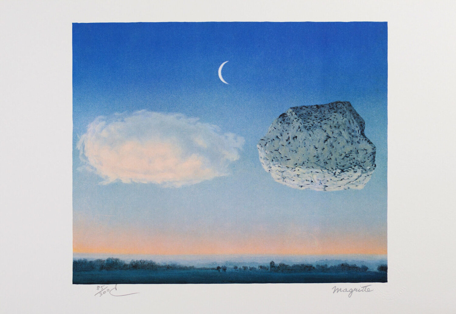La Bataille de Argonne René Magritte Afdruk te koop