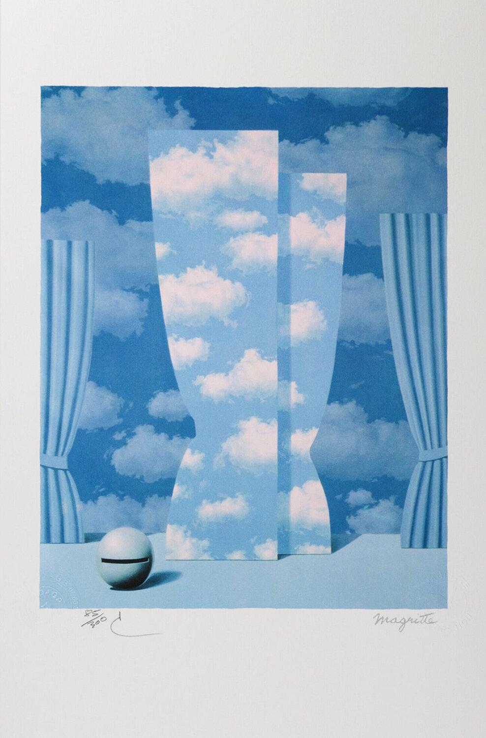 La Peine Perdue René Magritte Stampa in vendita