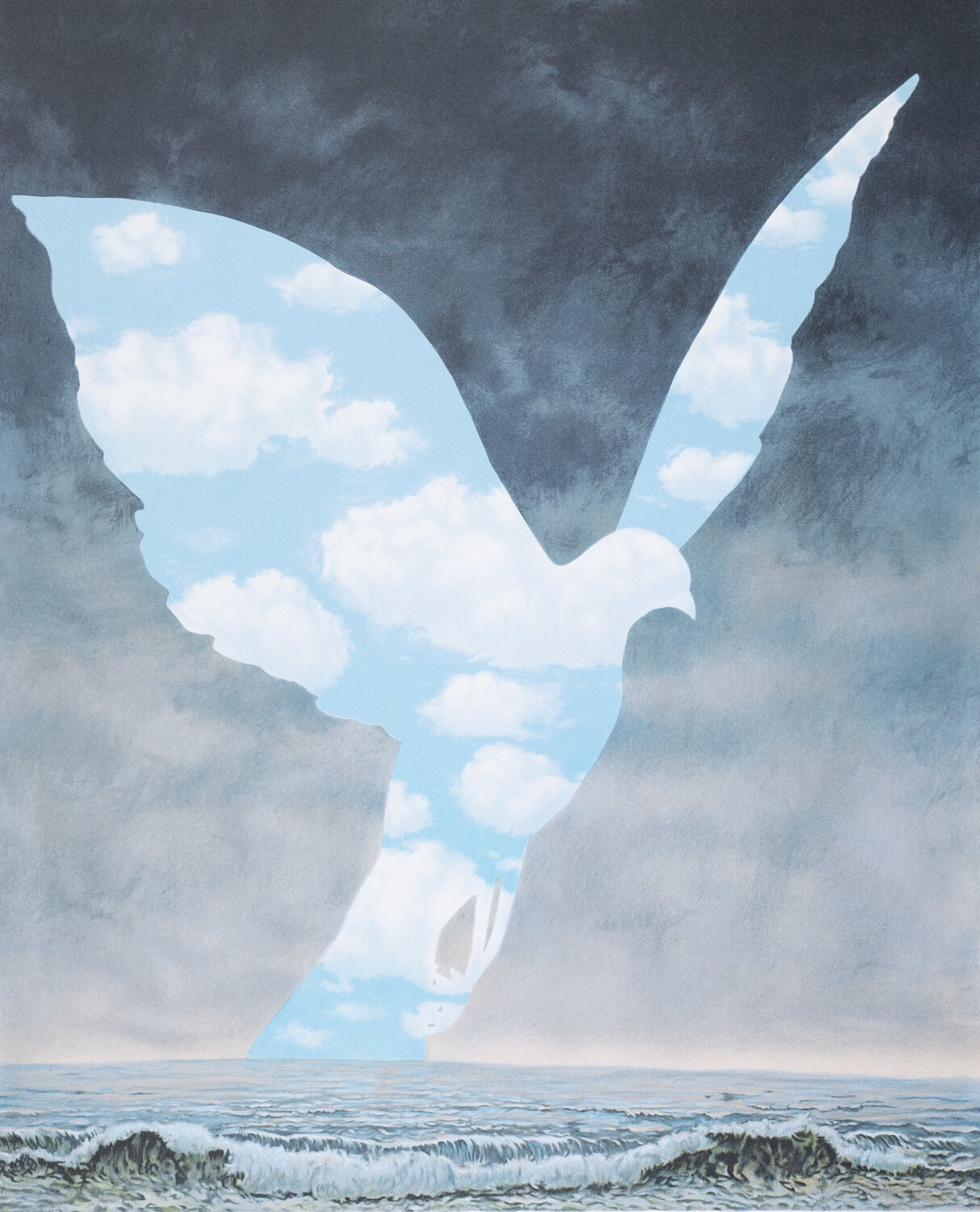 La grande famille René Magritte Druck zu verkaufen
