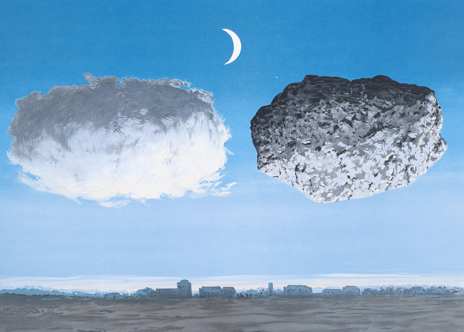 La bataille de l'argonne René Magritte Stampa in vendita