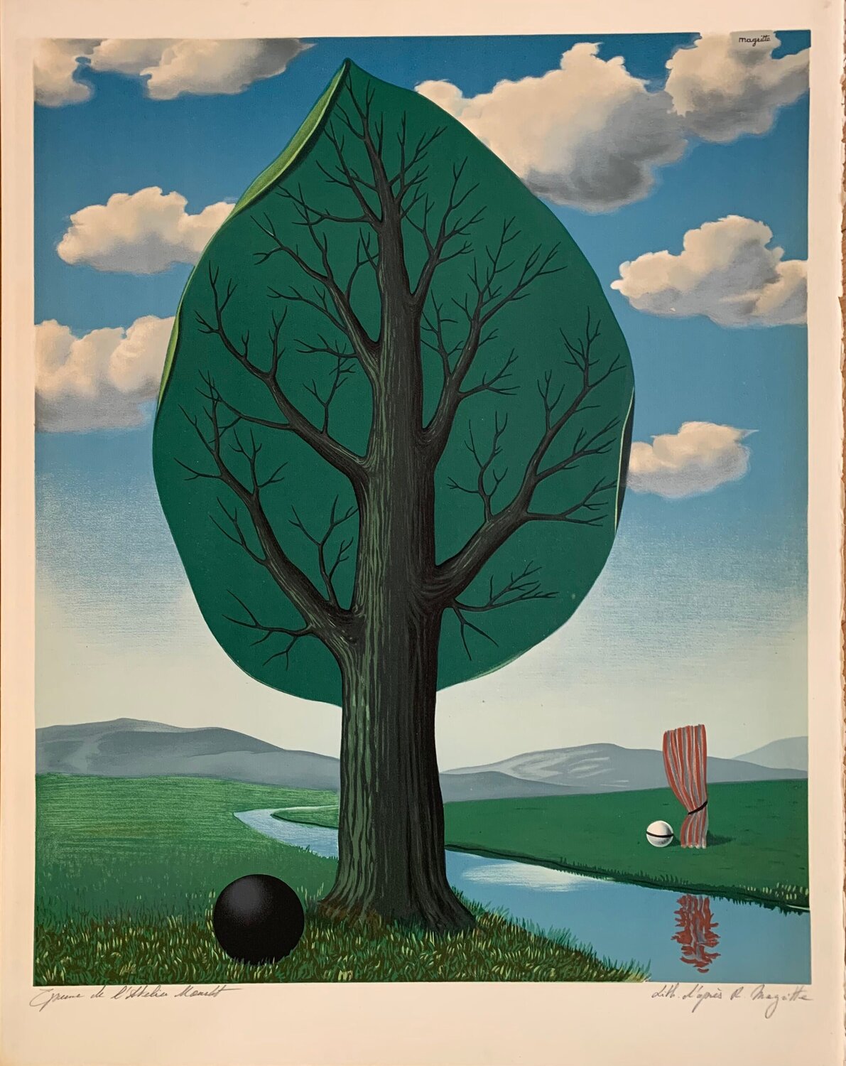 The Giant II René Magritte Afdruk te koop