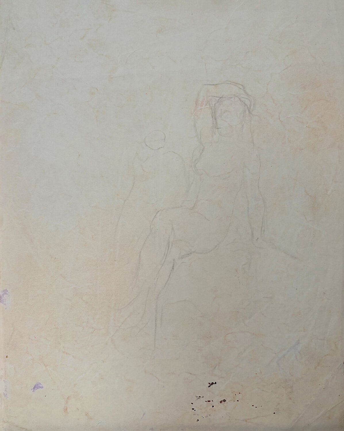 René Magritte Nude Study (Etudes de Nus) René Magritte Werk auf Papier zu verkaufen