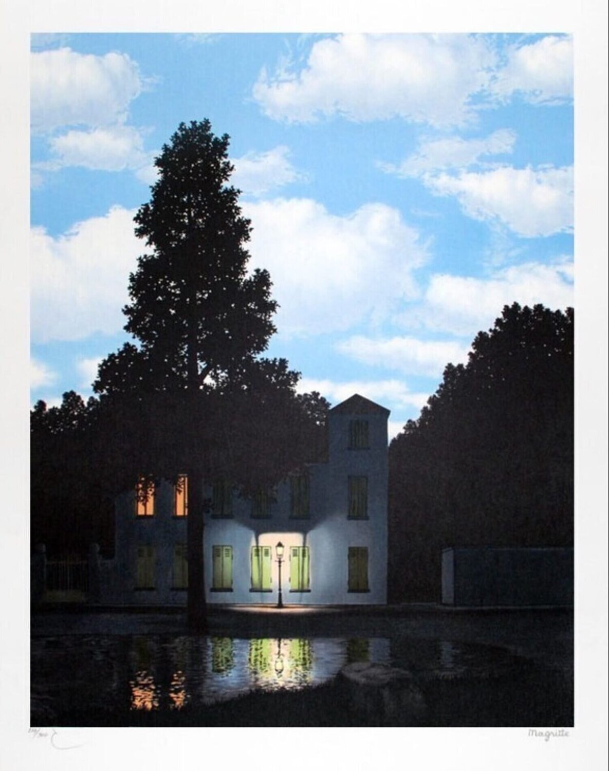 L'Empire des lumières René Magritte Druck zu verkaufen