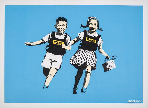 Jack & Jill (Signed) di Banksy, Stampa in vendita su Singulart