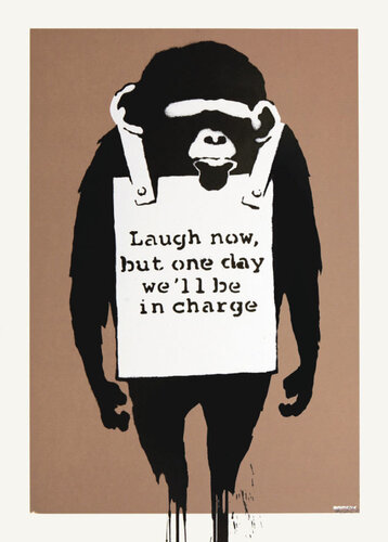 Laugh Now (Artist Proof) by Banksy, Print for Sale on Singulart