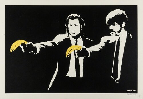 Pulp Fiction di Banksy, Stampa in vendita su Singulart