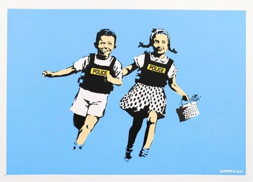 Jack & Jill di Banksy, Stampa in vendita su Singulart