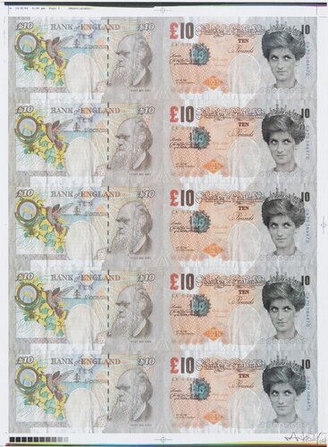 Di-Faced Tenners di Banksy, Stampa in vendita su Singulart