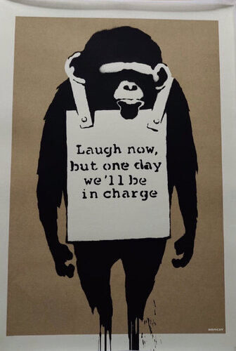 Laugh Now di Banksy, Stampa in vendita su Singulart