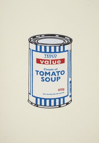 Soup Can Original di Banksy, Stampa in vendita su Singulart