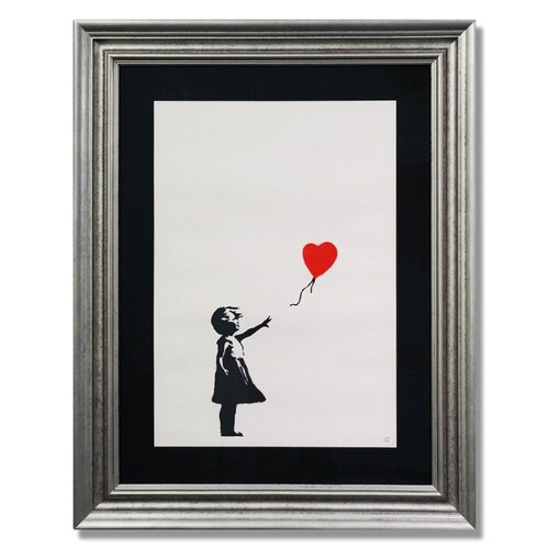 Girl with Balloon di Banksy, Stampa in vendita su Singulart