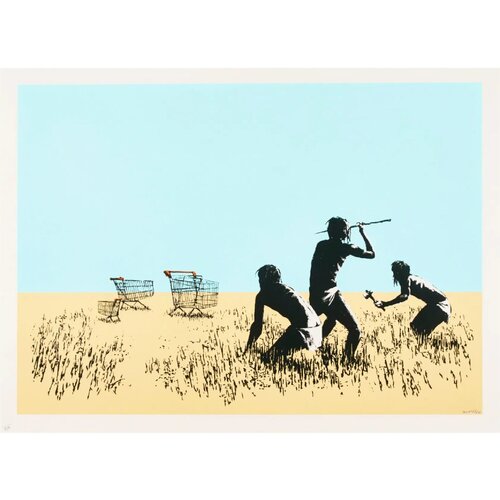 Trolleys (in Colour) di Banksy, Stampa in vendita su Singulart