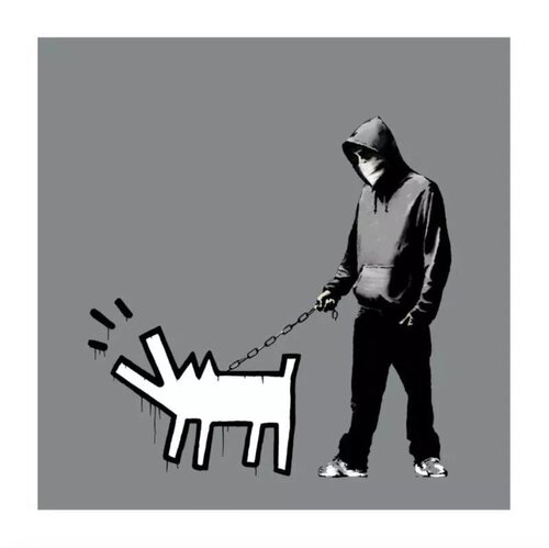 Choose Your Weapon (Grey) van Banksy, Afdruk te koop op Singulart