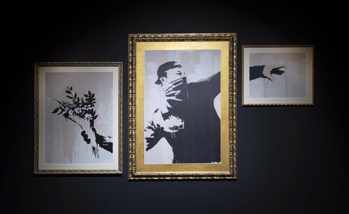 Thrower van Banksy, Werk op papier te koop op Singulart