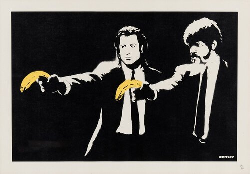 Pulp Fiction di Banksy, Stampa in vendita su Singulart
