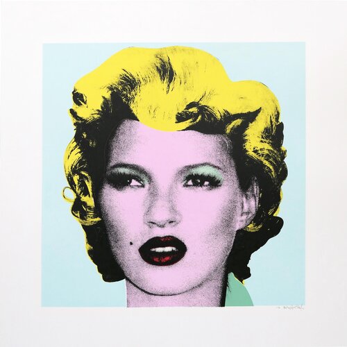 Kate Moss (Signed) di Banksy, Stampa in vendita su Singulart