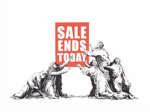 Sale Ends (v2) di Banksy, Stampa in vendita su Singulart
