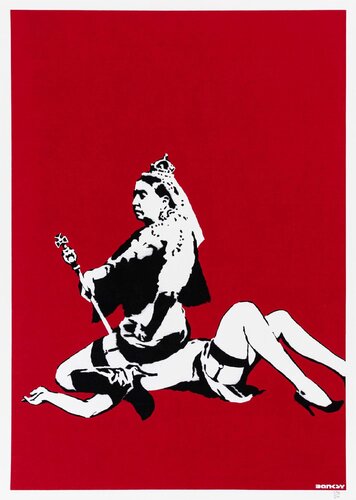 Queen Vic di Banksy, Stampa in vendita su Singulart
