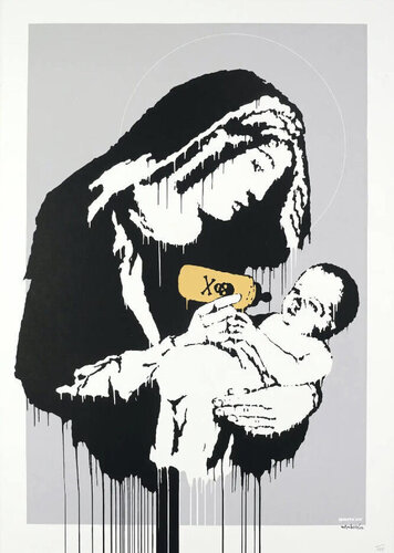 Toxic Mary di Banksy, Stampa in vendita su Singulart
