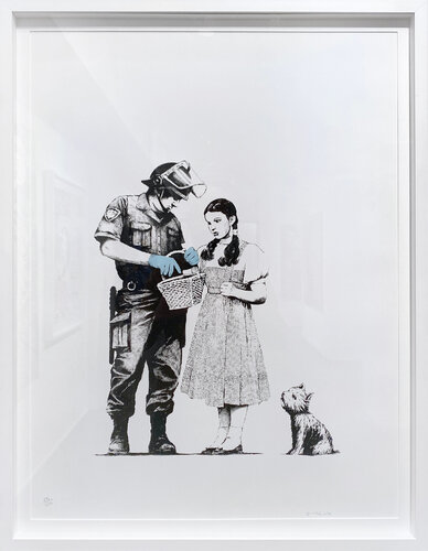 Stop and Search di Banksy, Stampa in vendita su Singulart