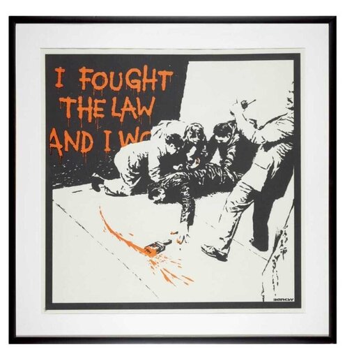 I Fought the Law van Banksy, Afdruk te koop op Singulart