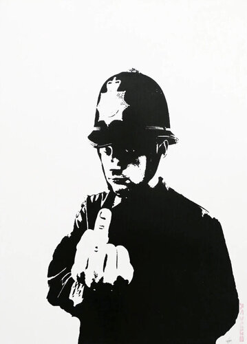 Rude Copper di Banksy, Stampa in vendita su Singulart
