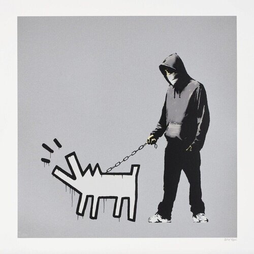 Choose Your Weapon (Silver) di Banksy, Stampa in vendita su Singulart