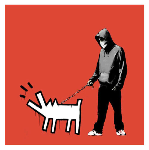 Choose Your Weapon (Red) di Banksy, Stampa in vendita su Singulart
