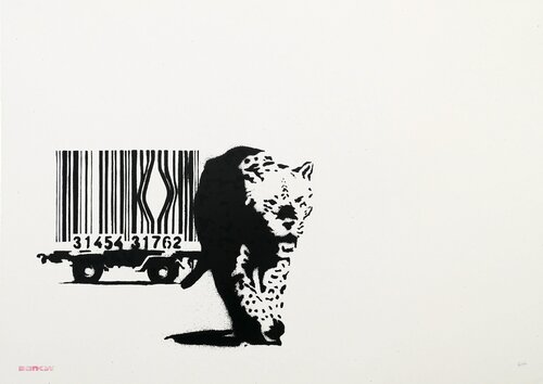 Barcode (Unsigned) van Banksy, Afdruk te koop op Singulart