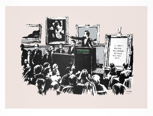 Morons (Unsigned) van Banksy, Afdruk te koop op Singulart