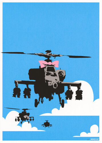 Happy Choppers (Unsigned) van Banksy, Afdruk te koop op Singulart