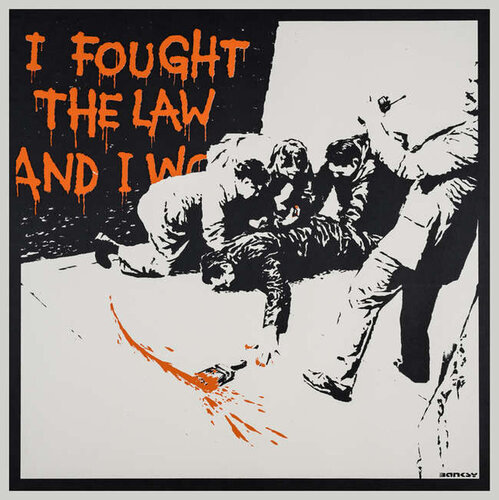I Fought the Law van Banksy, Afdruk te koop op Singulart