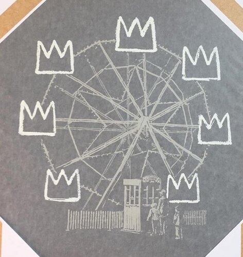 BANKSQUIAT GREY van Banksy, Afdruk te koop op Singulart