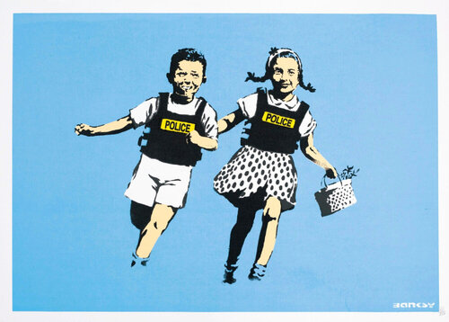 Jack and Jill (Unsigned) van Banksy, Afdruk te koop op Singulart