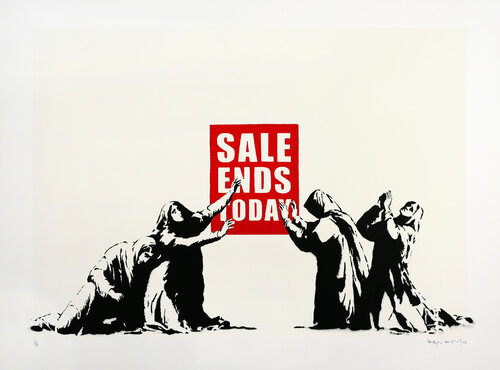 Sale Ends (LA Edition) van Banksy, Afdruk te koop op Singulart