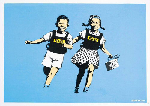 Banksy Jack & Jill (Unsigned) von Banksy, Druck kaufen auf Singulart