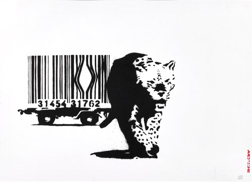 Barcode by Banksy, Print for Sale on Singulart