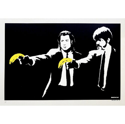 Pulp Fiction (Unsigned) par Banksy, Édition en vente sur Singulart