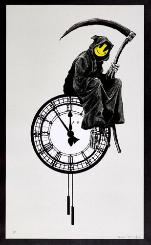 Grin Reaper van Banksy, Afdruk te koop op Singulart