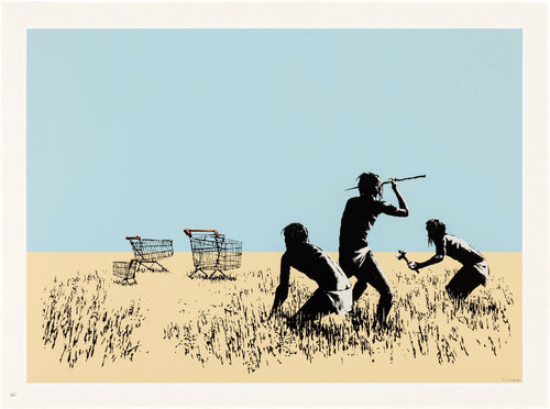 Trolleys by Banksy, Print for Sale on Singulart