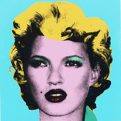 Kate Moss van Banksy, Afdruk te koop op Singulart