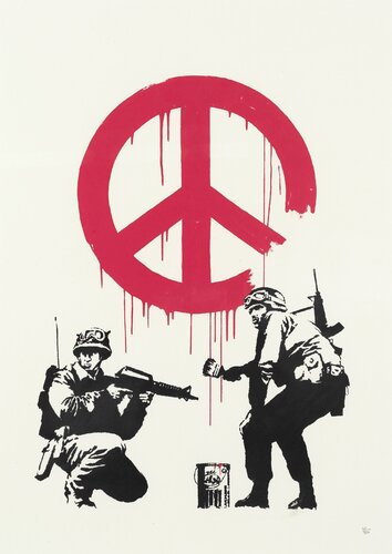 CND Soldiers by Banksy, Print for Sale on Singulart