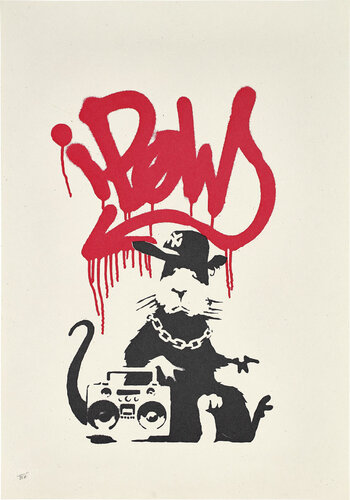 Gangsta Rat by Banksy, Print for Sale on Singulart