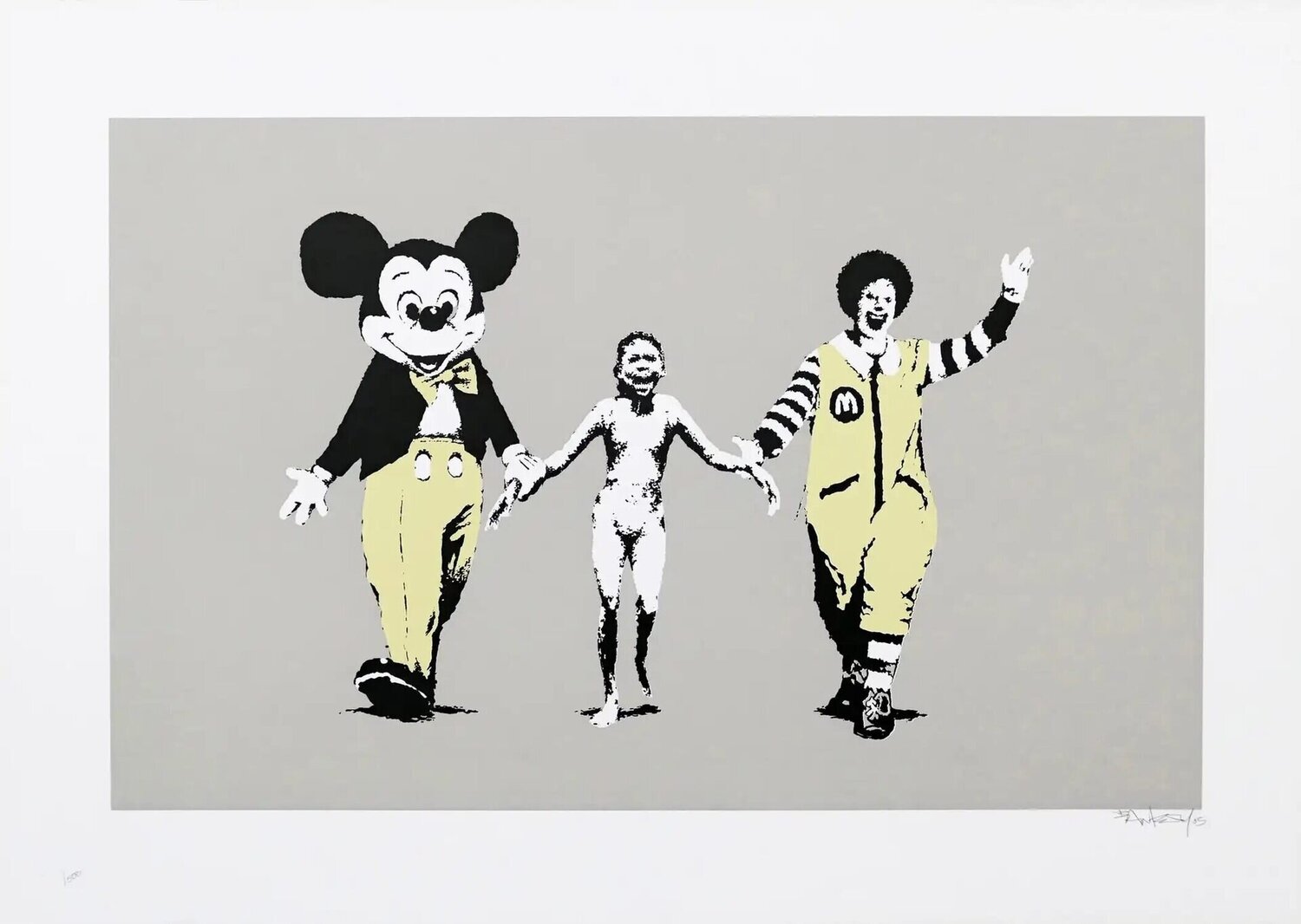 Napalm (Signed) Banksy Stampa in vendita