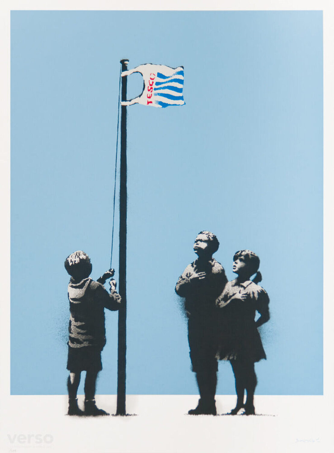 Very Little Helps Banksy Stampa in vendita