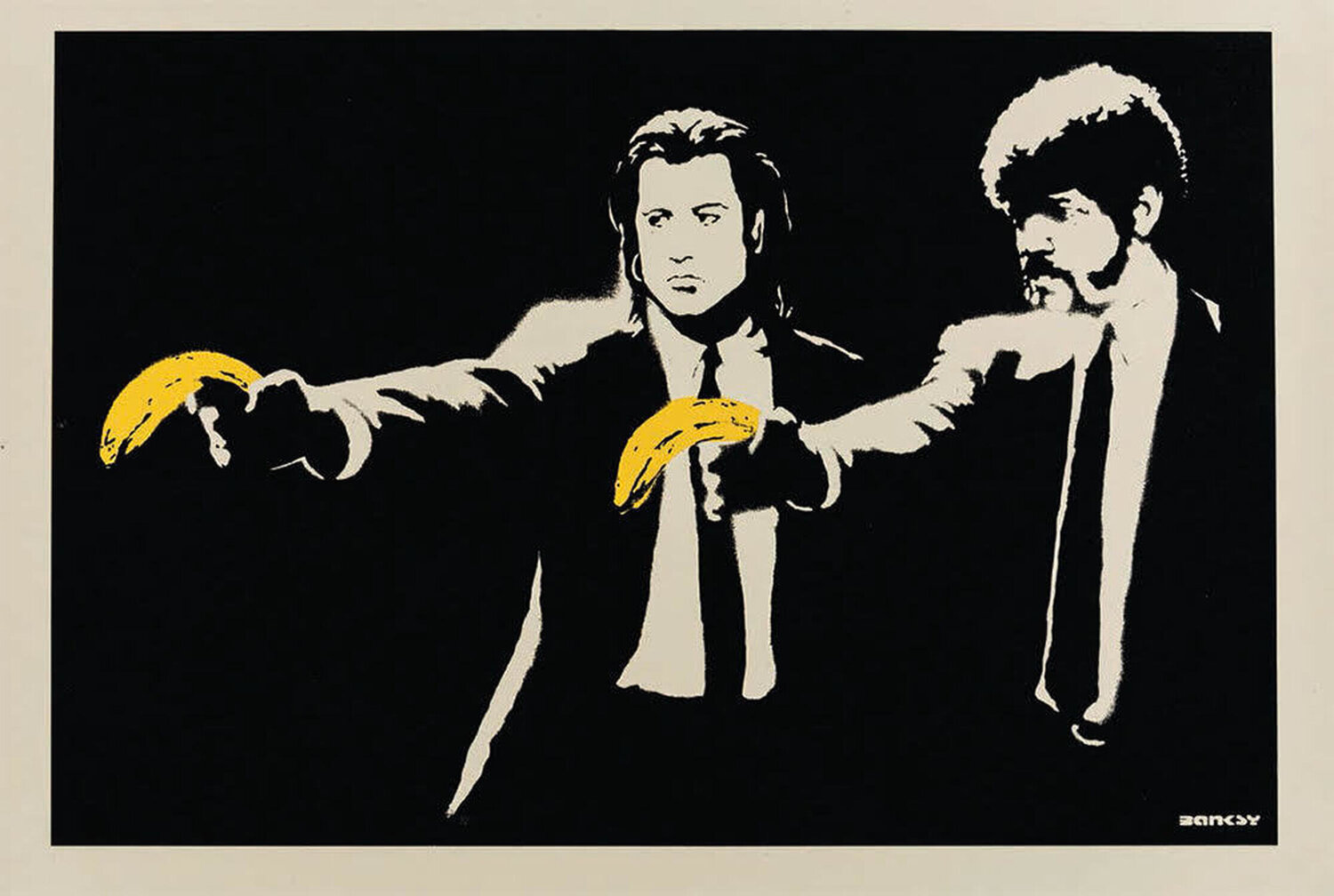 Pulp Fiction Banksy Stampa in vendita