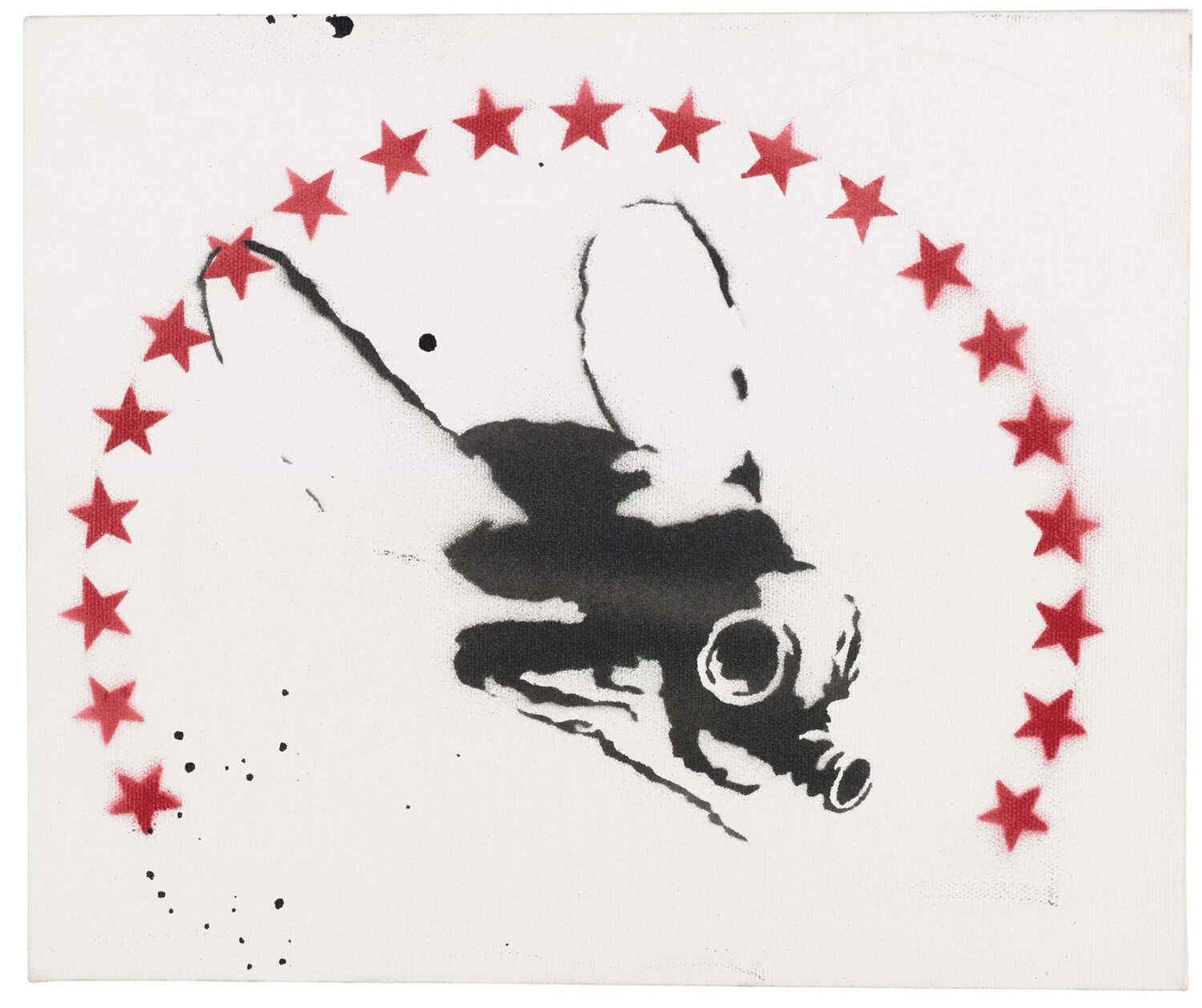 Mosquito Banksy Dipinto originale in vendita