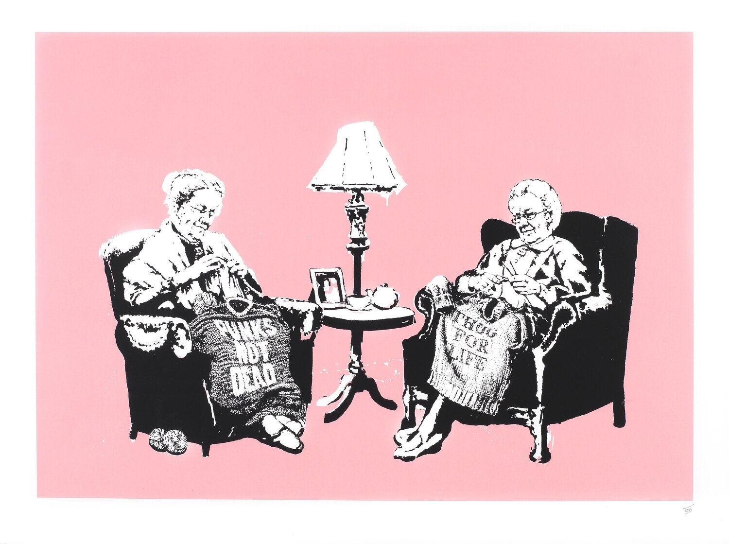 Grannies (Unsigned) Banksy Print for sale