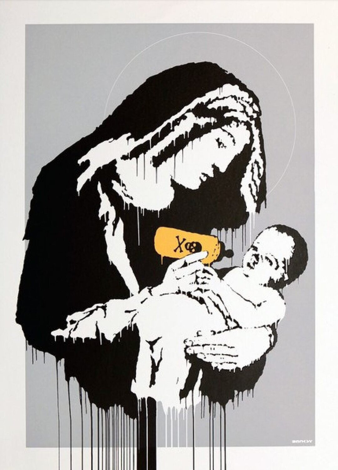 Toxic Mary Banksy Afdruk te koop